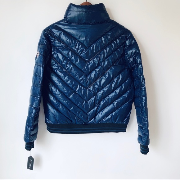 Guess Quilted Puffer Jacket - Picture 4 of 8